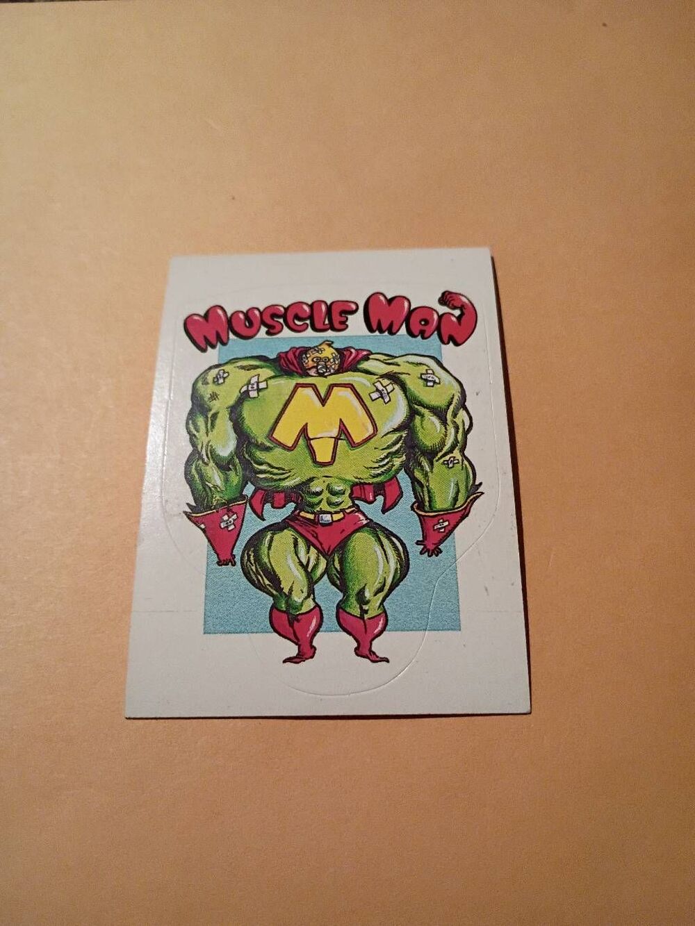 1983 General Mills Zero Heroes Trading Card Sticker Card Vintage #3